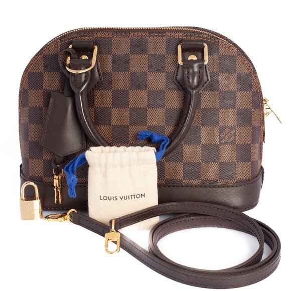 Authentic LOUIS VUITTON Monogram Canvas Alma BB Shoulder Bag - Picture 1 of 11
